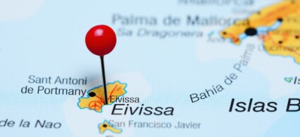 Map of Ibiza