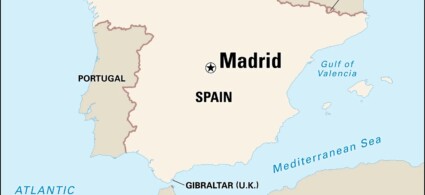 Map of Madrid